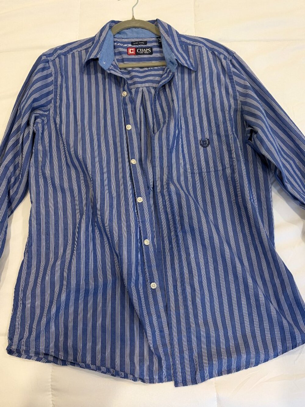 Ralph Lauren - Chaps Striped Button Down Long Sleeve Oxford Shirt